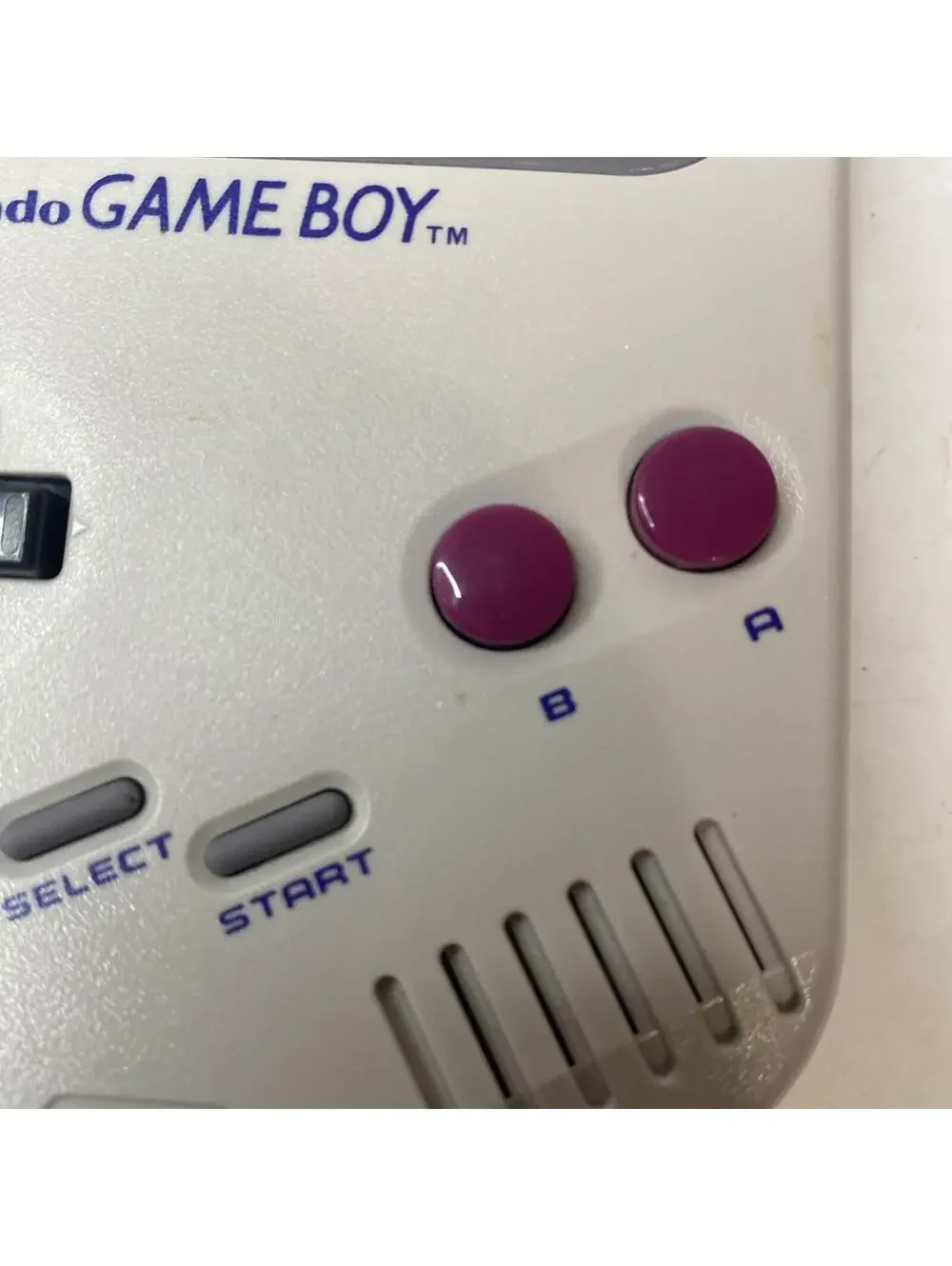 Nintendo Game Boy Og Launch Miss Pac-Man Gray And Light Boy Accessory Rare Work